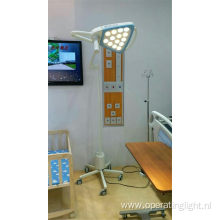 Mobile medical examination lamp with battery